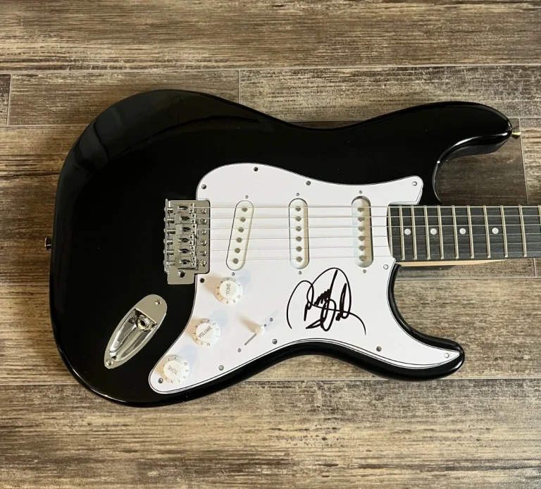 * DONNY OSMOND * signed electric guitar * THE OSMONDS * 2