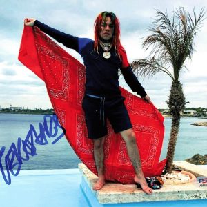 Tekashi 69 6IX9INE signed 8X10 photo PSA/DNA autographed Rapper Day69 Tekashi69