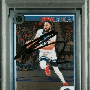 Karl-Anthony Towns 2023 Hoops Premium #275 Signed Card PSA A Auto 9 Autographed