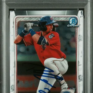 Royce Lewis 2020 Bowman Chrome Prospects #BCP93 Signed Card PSA Auto 10 Autograp