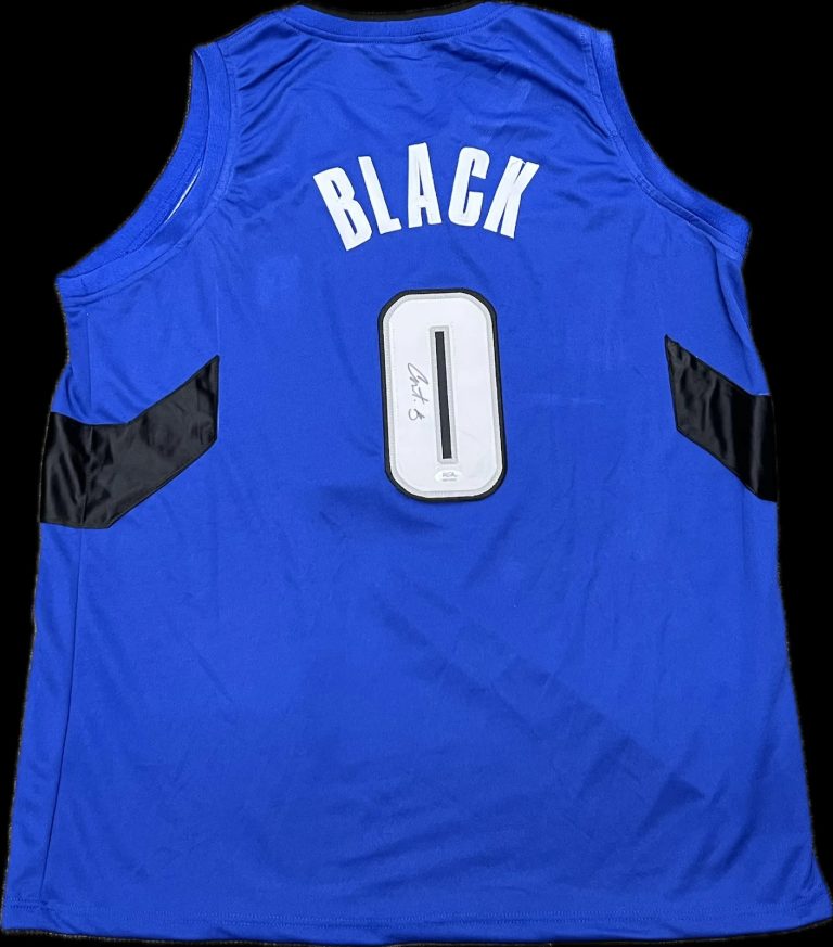 Anthony Black Signed Orlando Magic Jersey PSA
