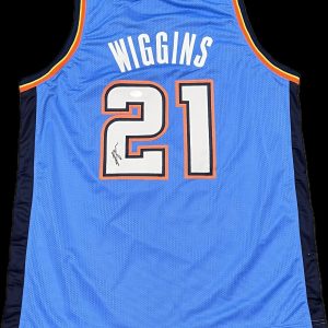 Aaron Wiggins Signed Oklahoma City Thunder Jersey PSA