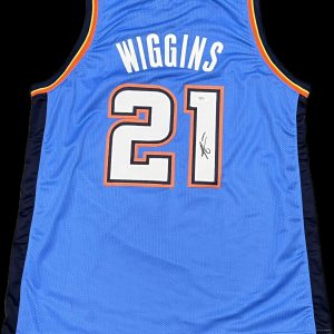 Aaron Wiggins Signed Oklahoma City Thunder Jersey PSA