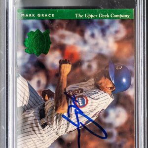 1994 Mark Grace Upper Deck #30 Signed Card PSA Autographed
