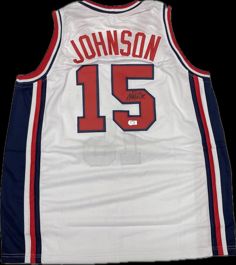 Magic Johnson Signed Dream Team Jersey BAS