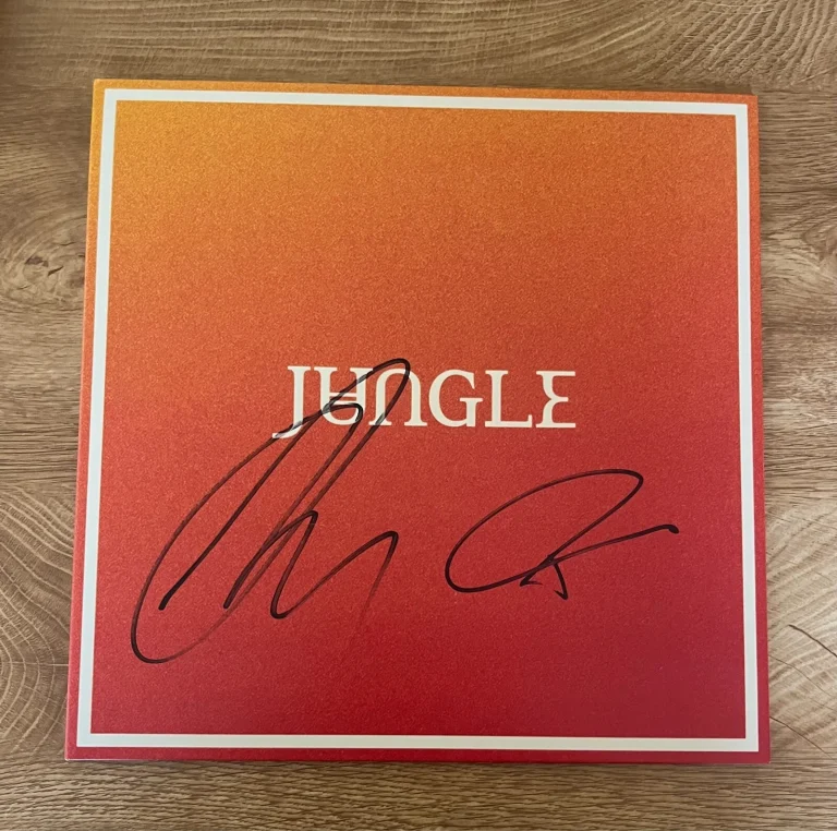 * JUNGLE * signed vinyl album * VOLCANO * JOSH LLOYD-WATSON & TOM MCFARLAND *
