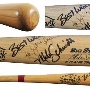 Phillies Mike Schmidt Signed Rawlings Big Stick Player Model Bat BAS #BU55129