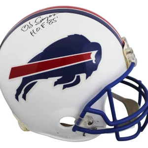 Bills O.J. Simpson "HOF 85" Signed Full Size Proline Helmet BAS #C76015