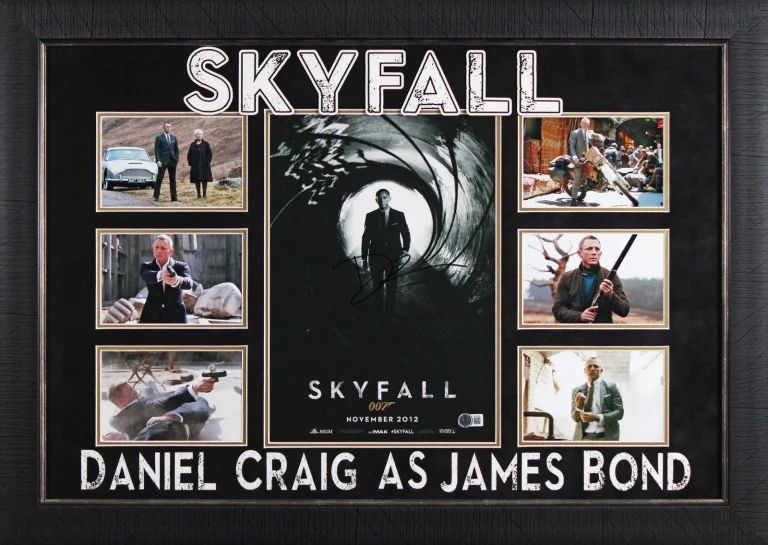 Daniel Craig Skyfall Authentic Signed 11x14 Framed Photo BAS #BS78142