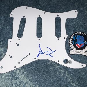 Yngwie Malmsteen Signed Stratocaster Pickguard Heavy Metal Music Star Beckett