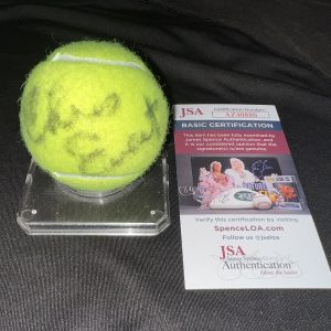 Chris Evert Signed Brand New Wilson US Open Tennis Ball GOAT Champ JSA Auth