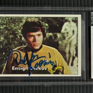 Walter Koenig Signed Auto 1976 Topps Star Trek Rookie Trading Card Beckett