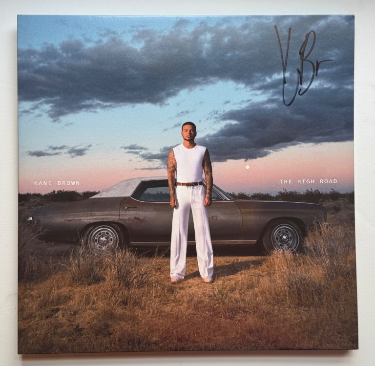 Kane Brown SIGNED AUTOGRAPH Auto The High Road Standard Double Vinyl LP K9 COA