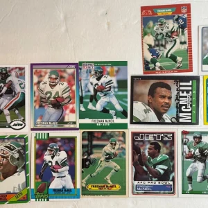 HUGE Freeman McNeil 15 CARD LOT NY New York Jets RB w 85 Topps Signed Auto +More