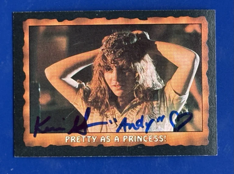 Kerri Green 1985 Topps Goonies Card SIGNED Autographed Auto “Andy”