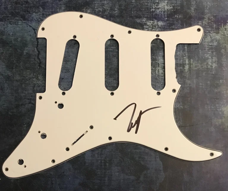 GFA Queen Photographer  * NEAL PRESTON *  Signed Electric Pickguard PROOF COA