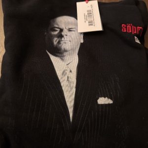 KITH X SOPRANOS ARCHED CHARACTER NELSON HOODIE SIZE L LARGE NWT NEW