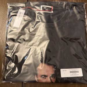 KITH X SOPRANOS PAULIE VINTAGE LONG SLEEVE SHIRT BLACK L LARGE NWT LS