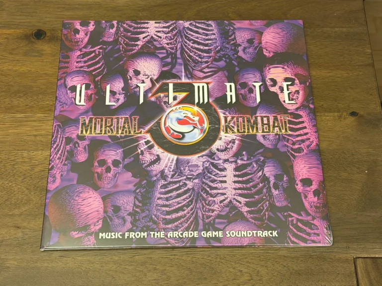 ULTIMATE MORTAL KOMBAT III 3 ARCADE GAME SOUNDTRACK MONDO PURPLE WHITE VINYL LP