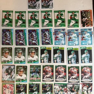 HUGE Ken O'brien 37 CARD LOT NY New York Jets QB w Topps Signed Auto + More