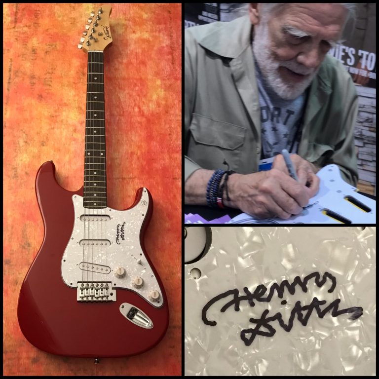 GFA Woodstock '69 Photographer * HENRY DILTZ *  Signed Electric Guitar PROOF COA