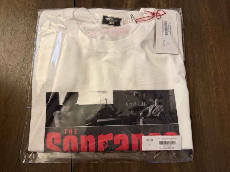 KITH X SOPRANOS FAMILY REDEFINED VINTAGE T TEE SHIRT WHITE L LARGE NWT NEW