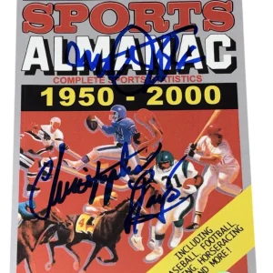 Michael J Fox Christopher Lloyd Signed Back To The Future Almanac Authentic BAS
