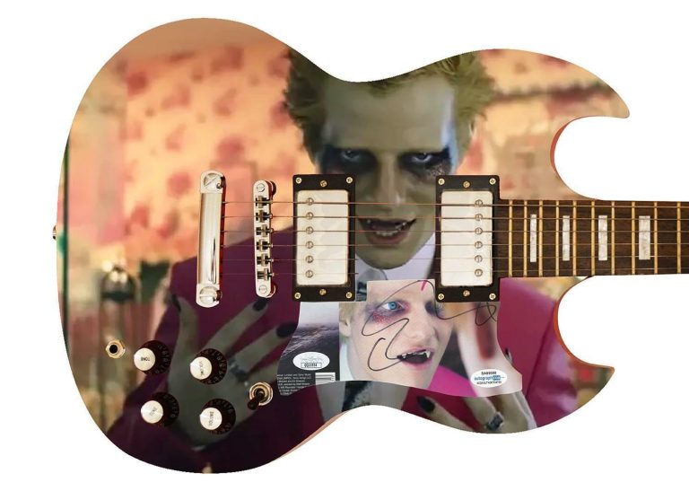 Ed Sheeran Bad Habits Signed Autographed Custom Photo Graphics Guitar ACOA ACOA