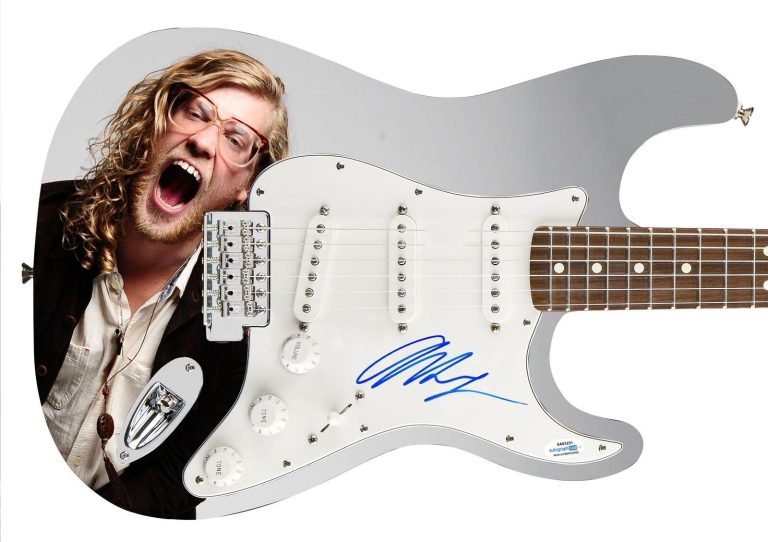 Allen Stone Signed Autographed Custom Photo Graphics 1/1 Guitar ACOA