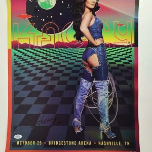 Kacey Musgraves Signed Holofoil Poster ACOA