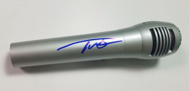 Flo Rida Signed Autographed Microphone Rap ACOA