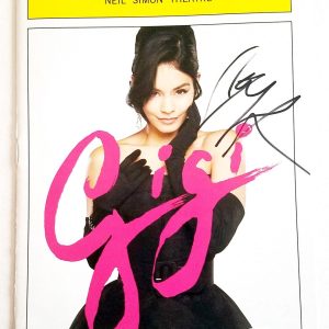 Vanessa Hudgens Signed Autographed Gigi Playbill ACOA