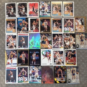 (32) Card John Stockton Vintage Card Lot 1980 1990's Utah Jazz NM-MT