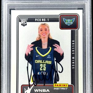 Paige Bueckers Signed 2025-26 Panini Instant RC Draft Night Card #DN-1 PSA/DNA
