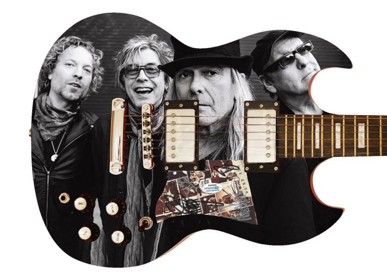 Cheap Trick Signed Autographed Custom Photo Graphics Guitar ACOA ACOA