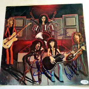 Aerosmith Autographed Signed Record Album LP ACOA