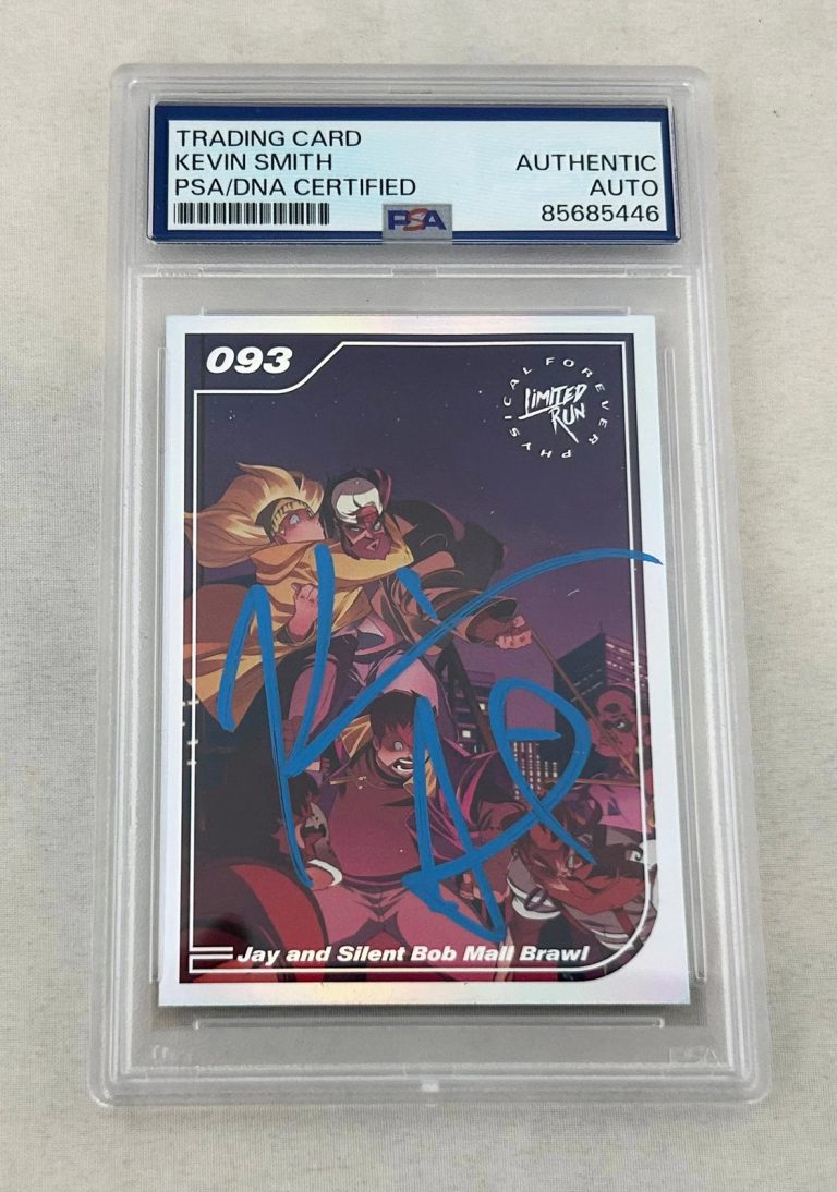 Kevin Smith Signed Card Jay And Silent Bob #093 Limited Run PSA/DNA COA
