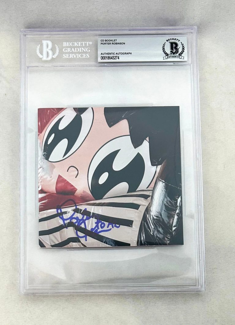 Porter Robinson Signed CD Cover Smile! Beckett BAS COA