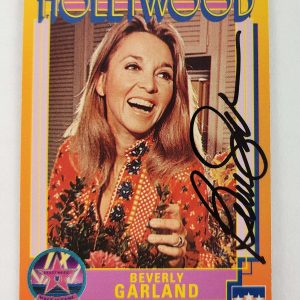 Beverly Garland Signed Starline Hollywood Collectors Trading Card ACOA