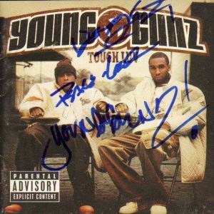 Young Gunz Signed Tough Luv Autographed CD Cover RD