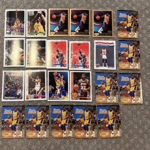 (23) Card Ervin Magic Johnson Vintage Card Lot Los Angeles Lakers NBA