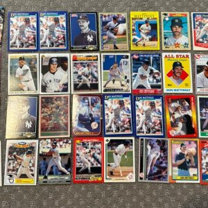 (40) Card Don Mattingly Vintage Card Lot 1980 1990's New York Yankees NM-MT