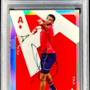 ARTHUR FILS SIGNED 2024 TOPPS CHROME TENNIS ACES CARD #CAS-AF AUTO PSA/DNA