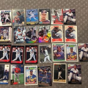 (25) Card Manny Ramirez Vintage Lot Rookie Card Topps Cleveland Indians