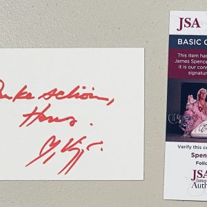 Viggo Mortensen Signed Autographed 3.5 x 5.5 Card JSA Certed Lord Of The Rings