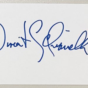 Vincent Schiavelli Signed Autographed 4x6 Card BAS Beckett Ghost Cuckoo’s Nest