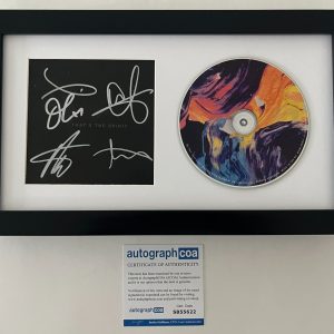 BRING ME THE HORIZON SIGNED THAT'S THE SPIRIT FRAMED CD OLI SYKES +4 & COA