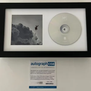 NF NATHAN FEUERSTEIN SIGNED AUTOGRAPH CLOUDS THE MIXTAPE FRAMED & MATTED CD COA