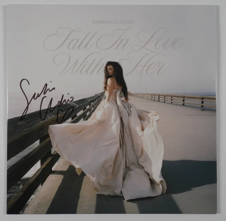 Sabrina Claudio JSA Signed Autograph Album Record LP Vinyl Fall In Love With Her