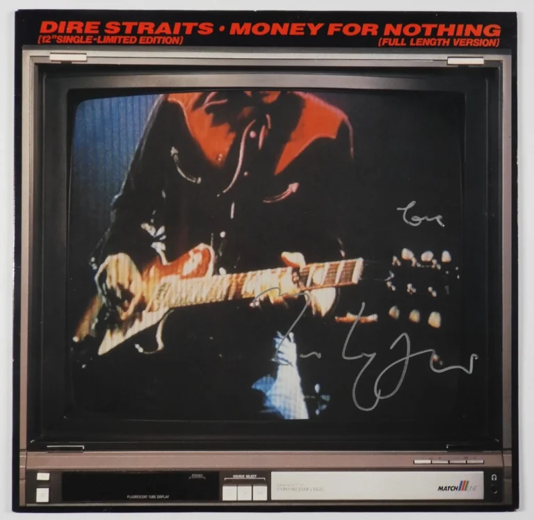 Dire Straits Mark Knopfler JSA Signed Autograph Album Record LP Vinyl